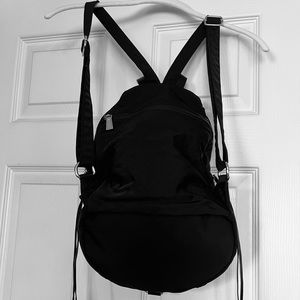 REBECCA MINKOFF BLACK NYLON JULIAN BACKPACK